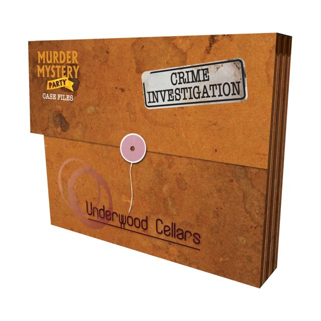 Murder Mystery Party: Underwood Cellar - WiredVillage Games - University Games